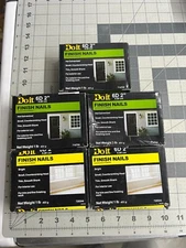 NEW 5-pound lot Do it Best 6D 2" Finish Nails Smooth Shank Bright & Galvanized