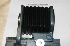 LEITZ LEICA BELLOWS M WETZLAR EXTENSION MACRO with ADAPTER and FOCUSING RAIL