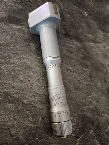 Mitutoyo 368-869 - Holtest (Type II) Three-Point Internal Micrometer  2.0/2.5"