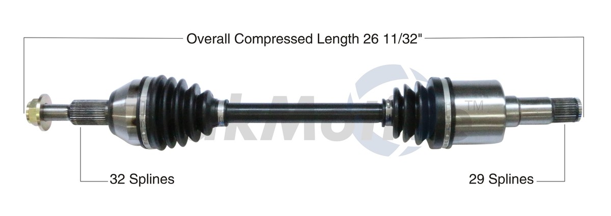 nacha　0618 Amazon.com: NICHE Front CV Axle Half Drive Shaft for Polaris