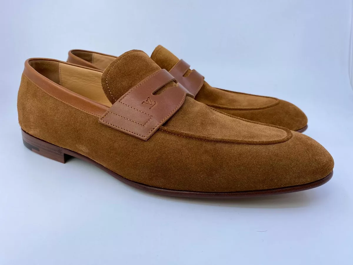 Louis Vuitton lv man shoes leather loafers  Lv men shoes, Shoes mens,  Dress shoes men