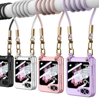 Handyhülle Mit Band Handykette Für Samsung Galaxy Z Flip6 Umhängen Schutz Case