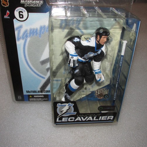 McFarlane 2003 Vincent LeCavalier Tampa Bay Lighting NHL serie 6 (variante) - Foto 2 di 6
