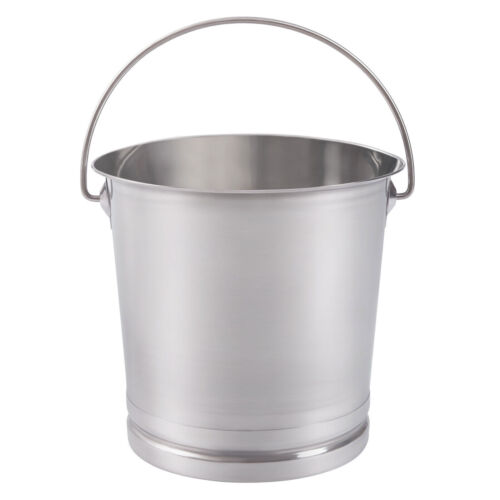 8L/14L Edelstahl Milcheimer Weineimer Eimer Öl Milch Behälter mit Deckel - Bild 35 von 36
