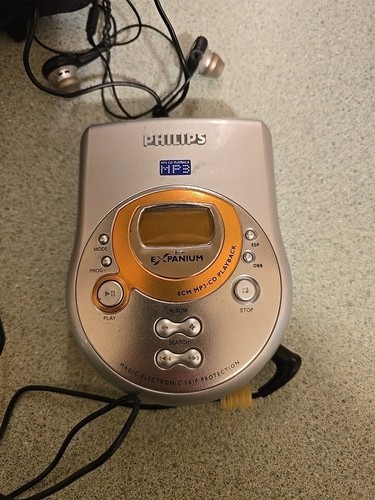 Philips Pocket Expanium EXP401/17 Lettore CD da tavolo personale mini MP3 (D66) funzionante - Foto 2 di 13