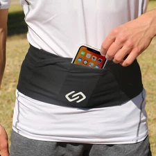 Sporteer VersaMod Running Belt, Travel Money/Passport Belt, Workout Waist Pack