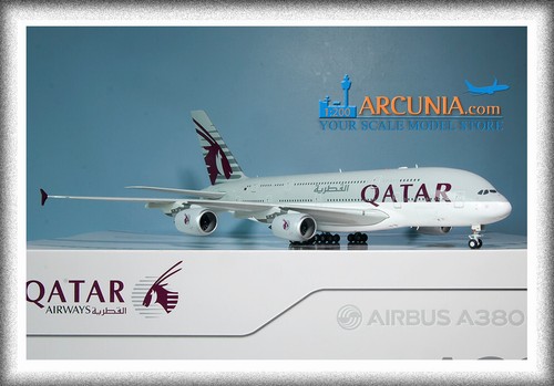 JC Wings 1:200 Qatar Airways Airbus a380 "A7-APG" XX20200 - Imagen 4 de 6
