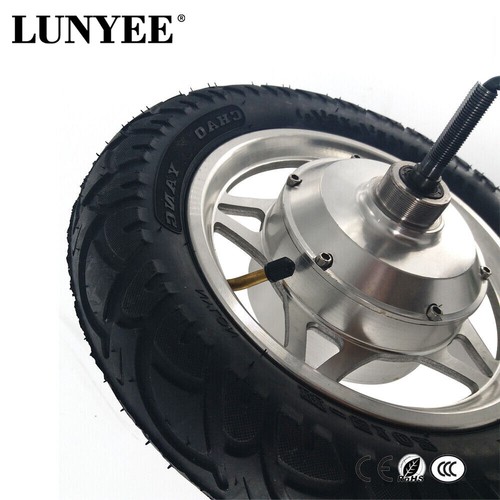 12 inch Electric Wheelbarrow Gear Motor High Torque Hub Motor Narrow Tyre - 第 5/7 張圖片