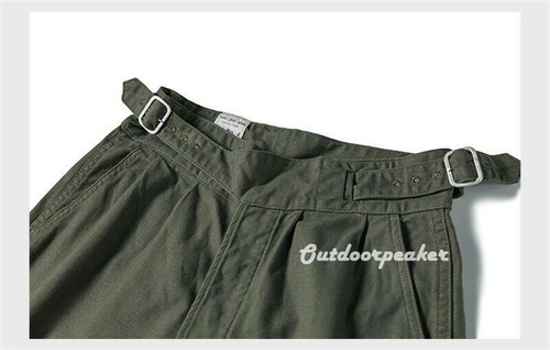 Pantalones Cortos Gurkha Ejército Británico Años 70 Para Hombres Pantalones Caqui Chino Taladro Militar Pantalones Cortos - Imagen 23 de 30