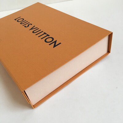 LOUIS VUITTON Authentic Empty Slide Box Folding Box Shopping Bag S