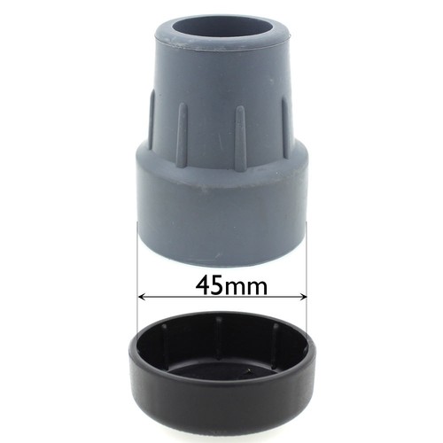 Zimmer Walking Frame Glides - Fits Over 45mm Base Ferrule for Easy Movement (2x) - Picture 2 of 4