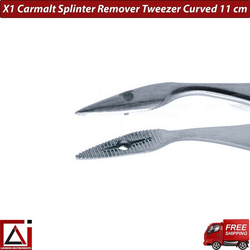 Kit rimozione schegge Carmalt Splinter Forcep curve e lancetta set di 2 - Foto 5 di 6