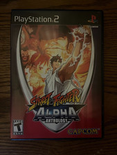Street Fighter Alpha Anthology (Sony PlayStation 2, 2006) Complete