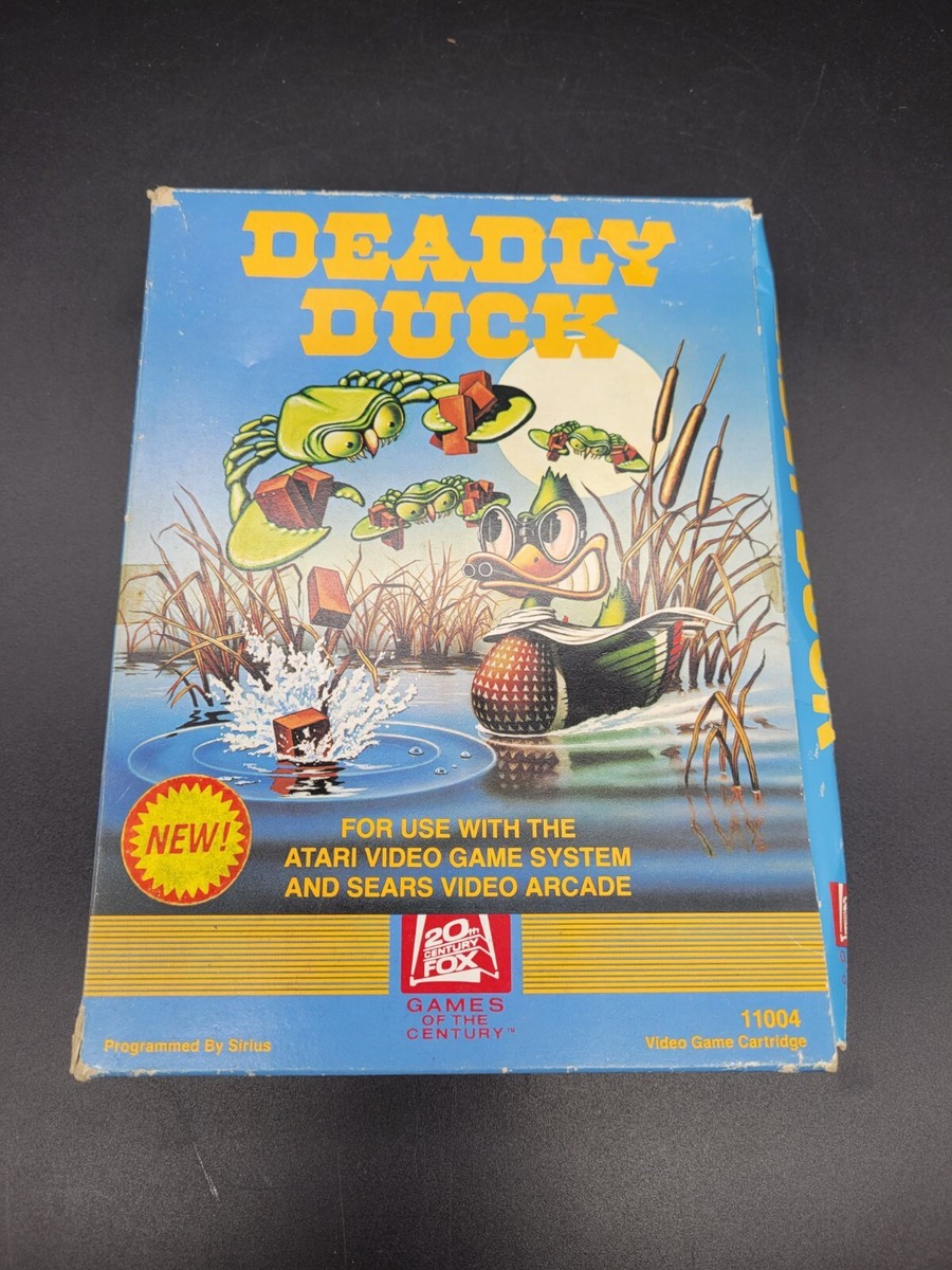 家庭用ゲームソフト DEADLY DUCK [ATARI2600] Atari 2600 DEADLY DUCK from 20th Century Fox | BROKEN in the