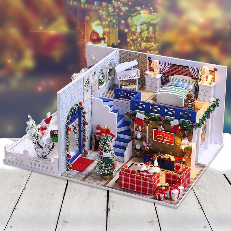 3X(IIECREATE Furniture DIY DollHouse Wooden Miniature Doll Houses Houses Houses Furniture P RK 953bf2 3X(IIECREATE Furniture DIY DollHouse Wooden Miniature Doll Houses Houses Houses Furniture P RK 953bf2