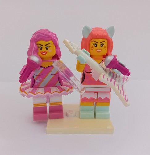 Minifigures Lego Movie 1+2 Scratchen Post Sherry Candy Rap Kitty Pop Unikitty - Picture 2 of 7