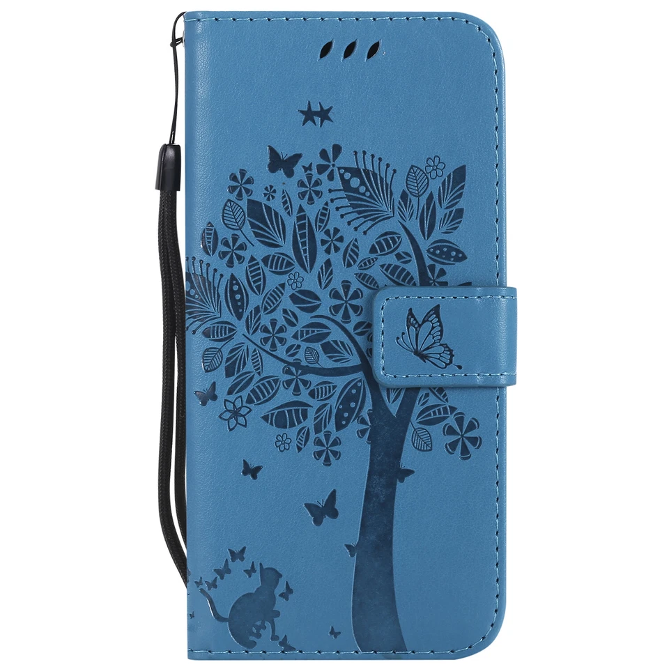 Embossing PU Leather Flip Wallet Case Phone Cover for LG K20 K30 K12 K10 Plus K8 - Image 4 of 4