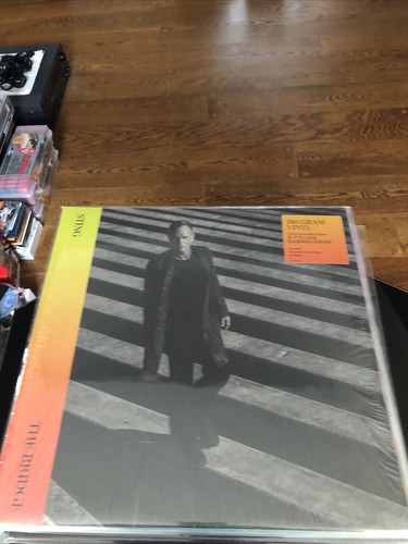 New Sting The Bridge 180 g White Vinyl A&M Records Open Sleeve Shrink Wrap LP - Picture 1 of 2