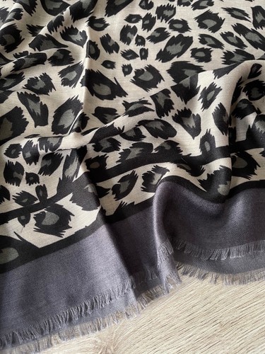 Ladies Leopard Print Scarf Animal Scarf Large Long Wrap Shawl Fashion Cotton Big - Picture 11 of 557