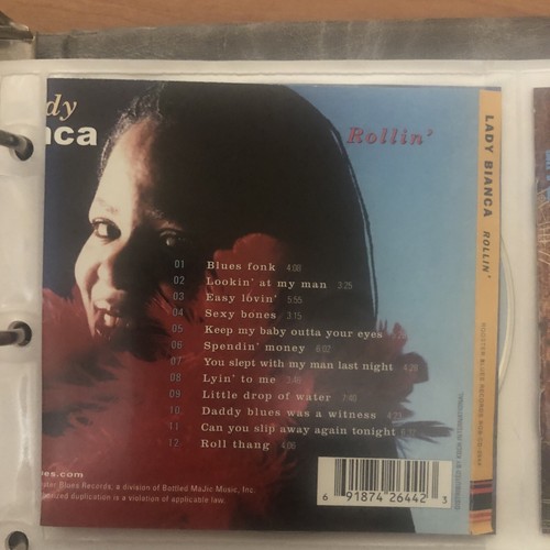 LADY BIANCA - ROLLIN CD (NO JEWEL CASE) CD & SLEEVE - Picture 2 of 4