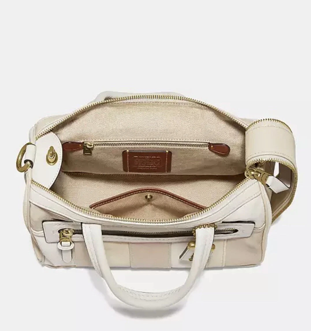 COACH 1941 Colorblock Borsa a tracolla Borsa a mano Avorio Multi
