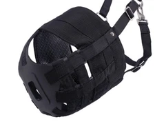 QHP Grazing Muzzle with Open Nostrils - Easy Breathe -  Full or Cob Size