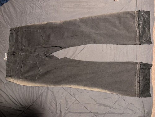 Men’s Gradient Zip-Detail Jeans flared, waxed Rick Owens Type - Picture 2 of 4