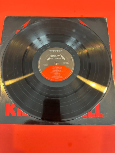 Kill ‘Em All by Metallica USA 1988 Reissue Club Edition Vinyl Elektra - Picture 9 of 9