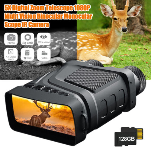 Digitales Nachtsichtgerät Infrarot-Optik 1080P 5xZoom Teleskop für Jagd Outdoor - Bild 26 von 26