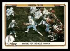 1982 Fleer Team Action #21 Waiting For The Hole To Open
