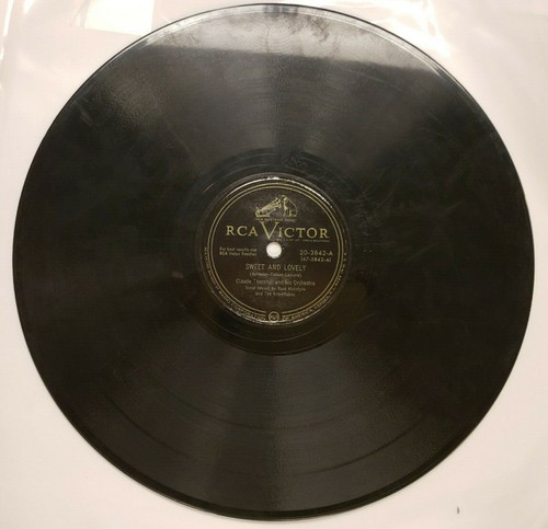 Record 78RPM Claud Thornhill & Orchestra - Sweet And Lovely - Honolulu(R192) - Bild 2 von 4