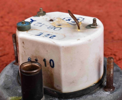 Porsche 911 Early Green Face Clock Gauge Dated 6/66 1963-1967 Not Working - Picture 10 of 12