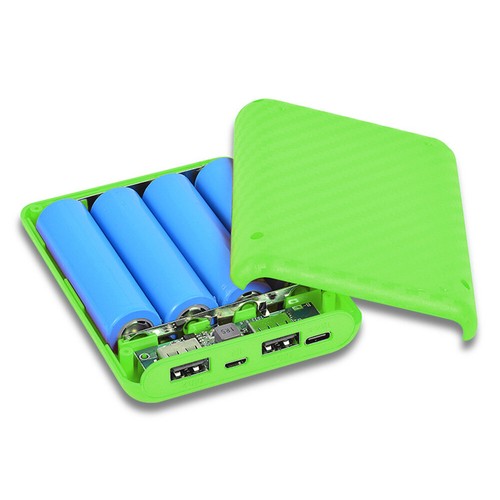 Dual USB Power Bank Case 4*18650 Battery Charger Box DIY Shell Kit LED Display - Zdjęcie 22 z 27