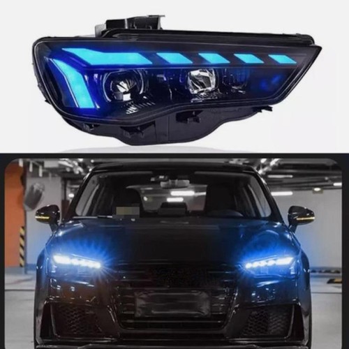 LED Headlights Upgrade Fit Audi A3 2013-2016 Laser Projector DRL Animation Lamps - Bild 6 von 11