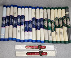 Lot of 20 New Charles Craft Cross Stitch Fabric 15x18 Rolls 14 & 16 Count Aida