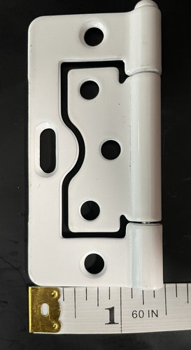 Butterfly Door Hinge Stainless Steel White NEW 12 PCS - Picture 4 of 7