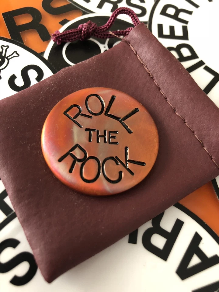LIBERTY BALL MARKERS ROLL THE ROCK Hand Made Custom Copper Golf Ball Marker!