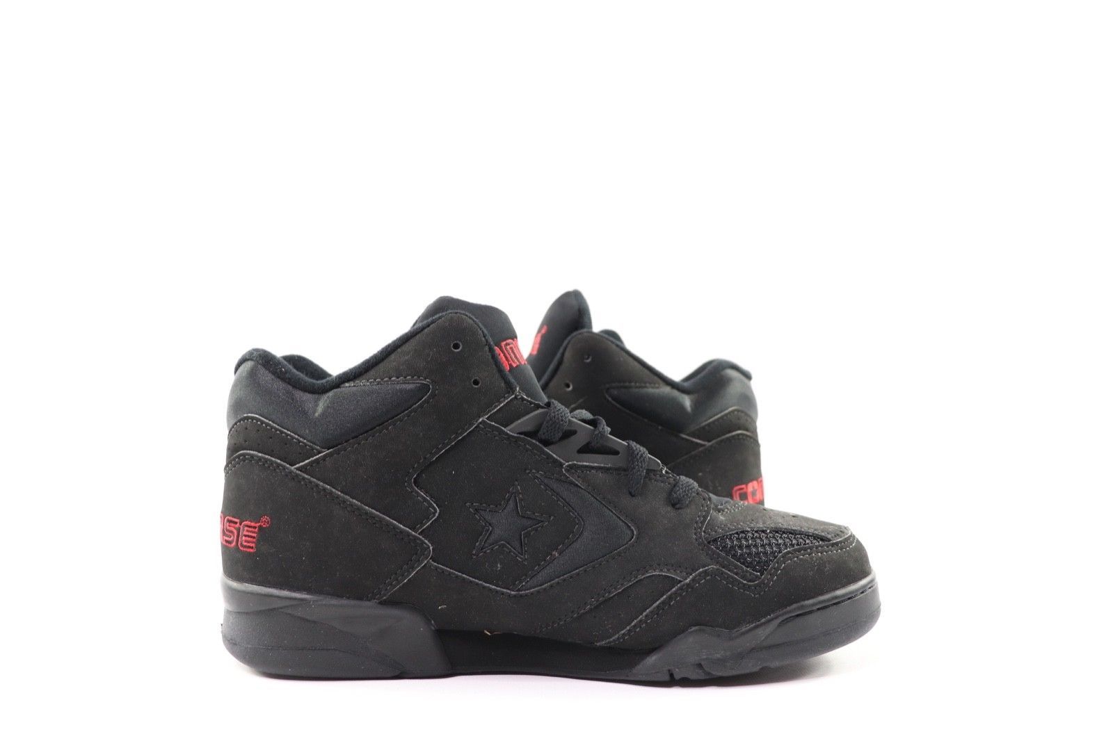 Vintage 90s New Converse Mens 7 Cons 500 Classic LT Mid Basketball Shoes Black Vintage 90s New Converse Mens 7 Cons 500 Classic LT Mid Basketball Shoes Black