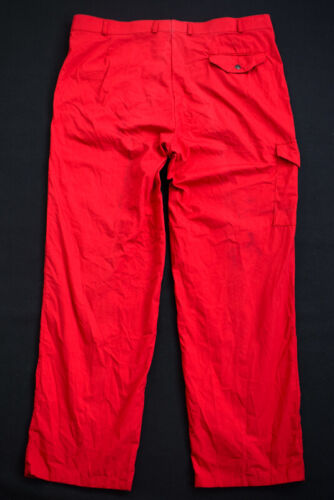 Jack Wolfskin Vintage Hose Outdoor Trekking Trousers Pant 90er Chino Rot Red 54 - Bild 8 von 15