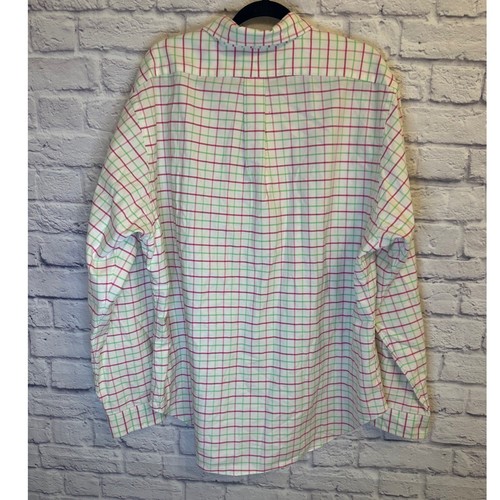 Ralph Lauren Plaid Button Down Shirt Classic Fit Long Sleeve 18 36/37 - Picture 2 of 6