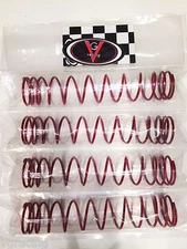 Traxxas® X-Maxx®  (4) Tuned Progressive Springs Powder Coated Red By VG Racing
