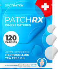 Pimple Patches for Face 120 Patches , Hydrocolloid Acne Patches with Tea Tree O