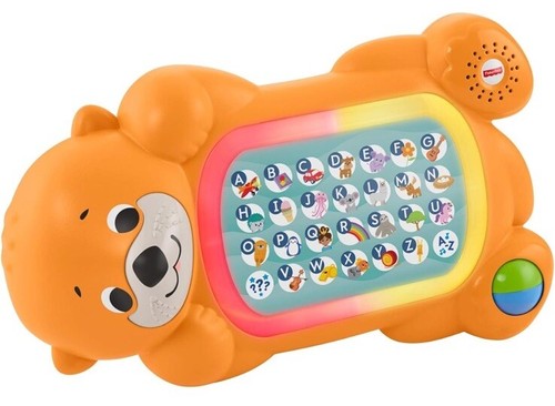 Fisher-Price Laugh & Learn Linkamals A to Z Otter Spelling Toy for Kids- English - Picture 5 of 9
