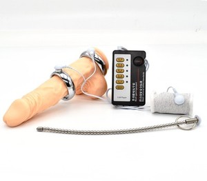 E-Stim-Pulse-Electro-Shock-Stainless-Urethral-with-Metal-amp-Belt-Rings-535