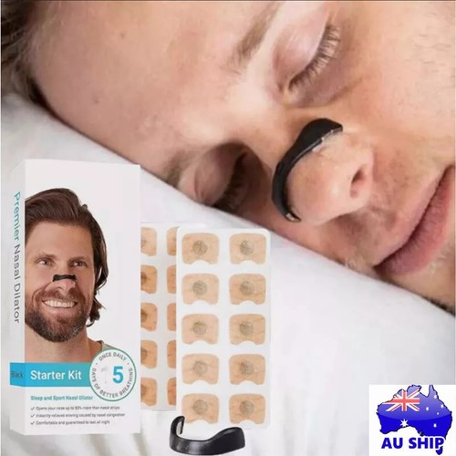 Magnetic Nasal Breathing Nose Dilators Starter Kit Nasal Strips Nasal Clip anti - Picture 2 of 14