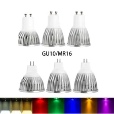 1PCS LED Dimmable Spotlight Bulb 9W 12W 15W GU10 MR16 110V 12V Lighting Bulb