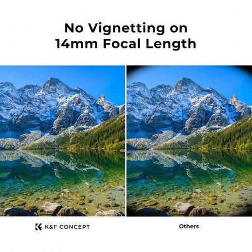K&F Concept CPL Filter Circular Polarizer Lens Ultra-Slim 18 Multi-Layer Coating - Picture 124 of 125