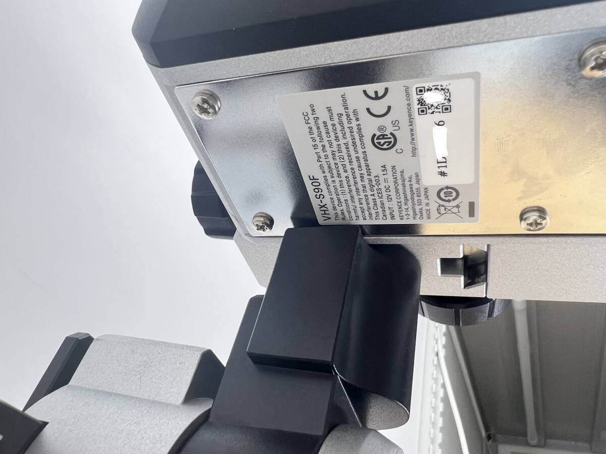 KEYENCE VH-S30 Digital Microscope Stand w/ VHX-S90F Used KEYENCE VH-S30 Digital Microscope Stand w/ VHX-S90F Used