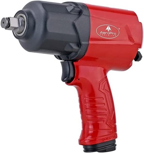 1/2-Inch Aluminum Air Impact Wrench - Twin Hammer - 1000FT-LB Super Torque - Picture 3 of 9
