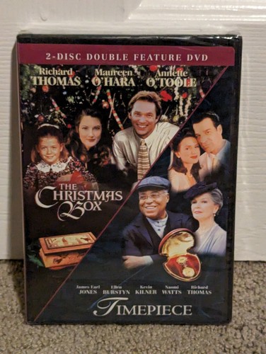 Timepiece / The Christmas Box Double Feature (DVD, 2003, 2-Disc Set) NEW SEALED